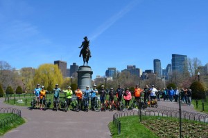 EliptiGO ride - start