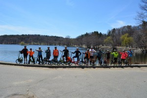 EliptiGO ride - lake