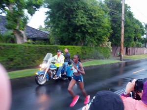Honolulu Marathon womens winner 2014