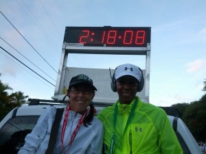 Toya and I broadcasting