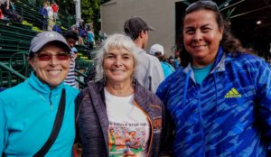 JQ, Judy Ikenberry & Marie Albert (as in Race Central)